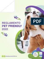 Reglamento Petfriendly 2022