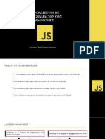 Fundamentos de Programación Con Javascript