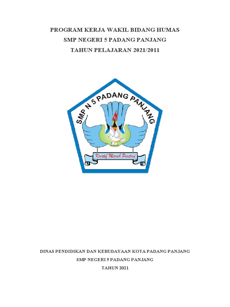 Program Kerja Waka Humas SMPN 5 | PDF