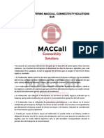 Reglamento Interno Maccall Connectiviy Solutions.