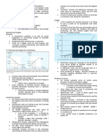 The Basic Theory Using Demand and Supply