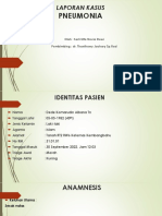 PPT Laporan Kasus Pneumonia