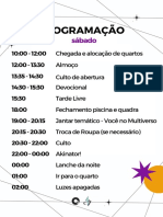 Programação Acamps 2023