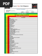 Checklist