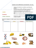 Ejercicio de Macromoleculas