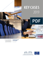 Key European Court of Human Rights cases 2019