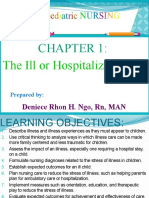 Pediatric Nursing Care for the Ill or Hospitalized Child