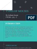 Different Types of Mouse