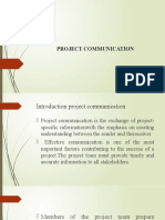 DCD Project Communication