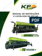 Manual e Catálogo de Peças da Semeadora KF