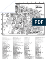 Mapa Del Campus Original de La Universidad de Montana, EEUU.