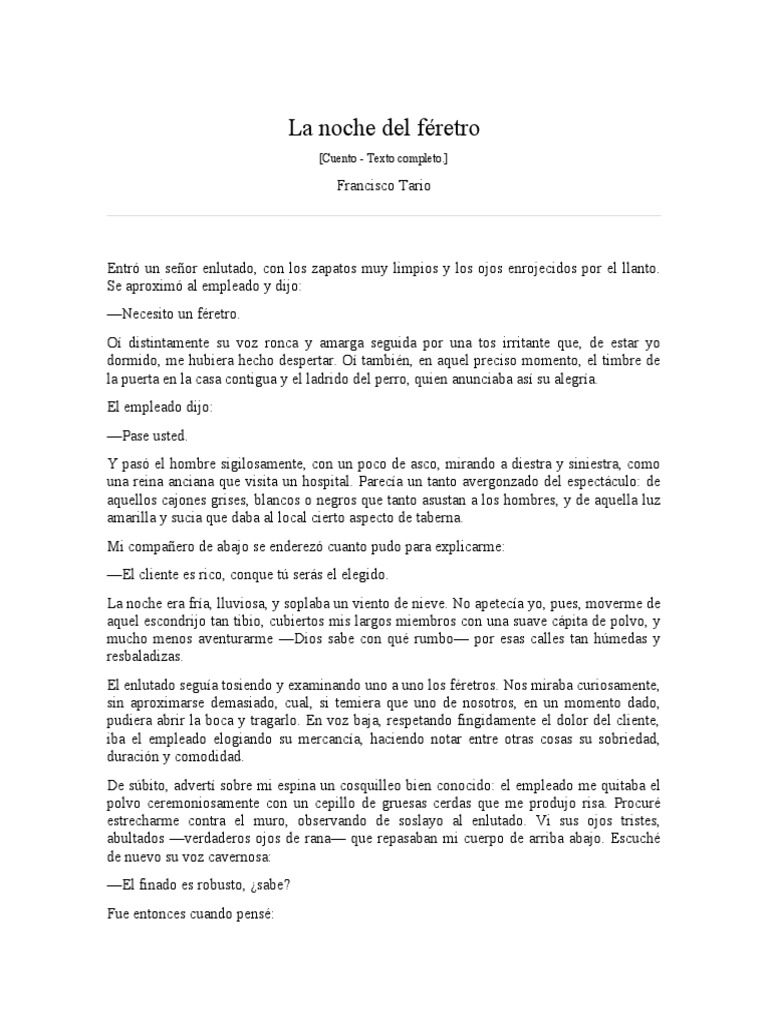 La Noche Del F retro PDF - 1686789905