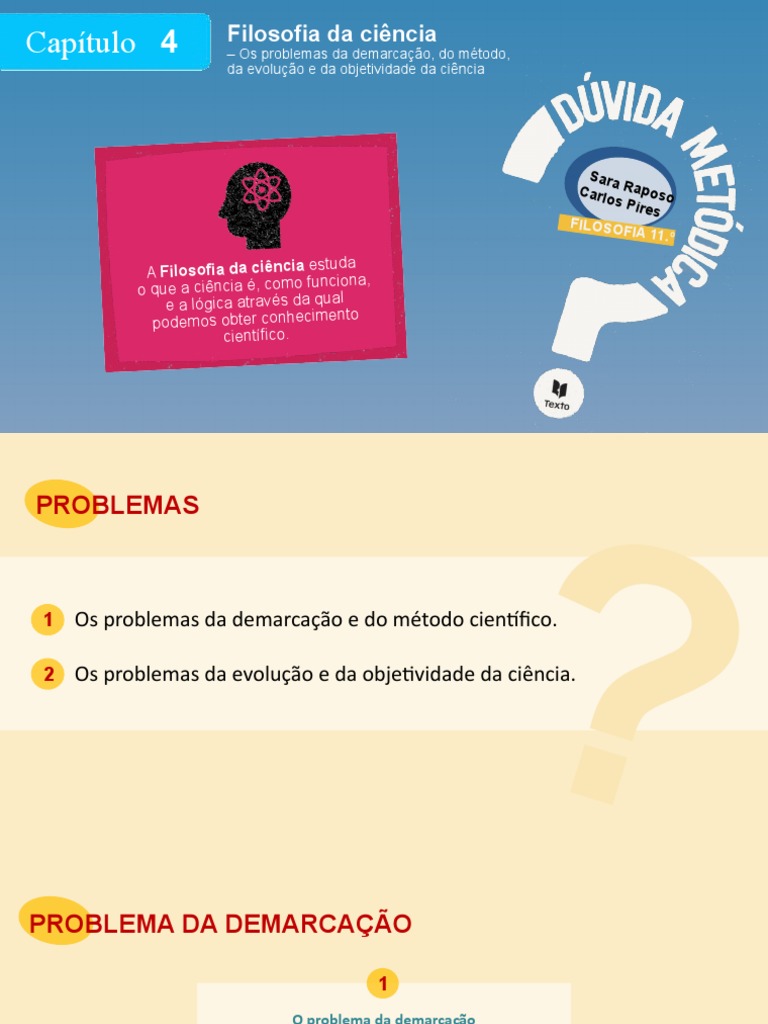 Filosofia Da Ciência (PPT 1) | PDF | Science | Método científico