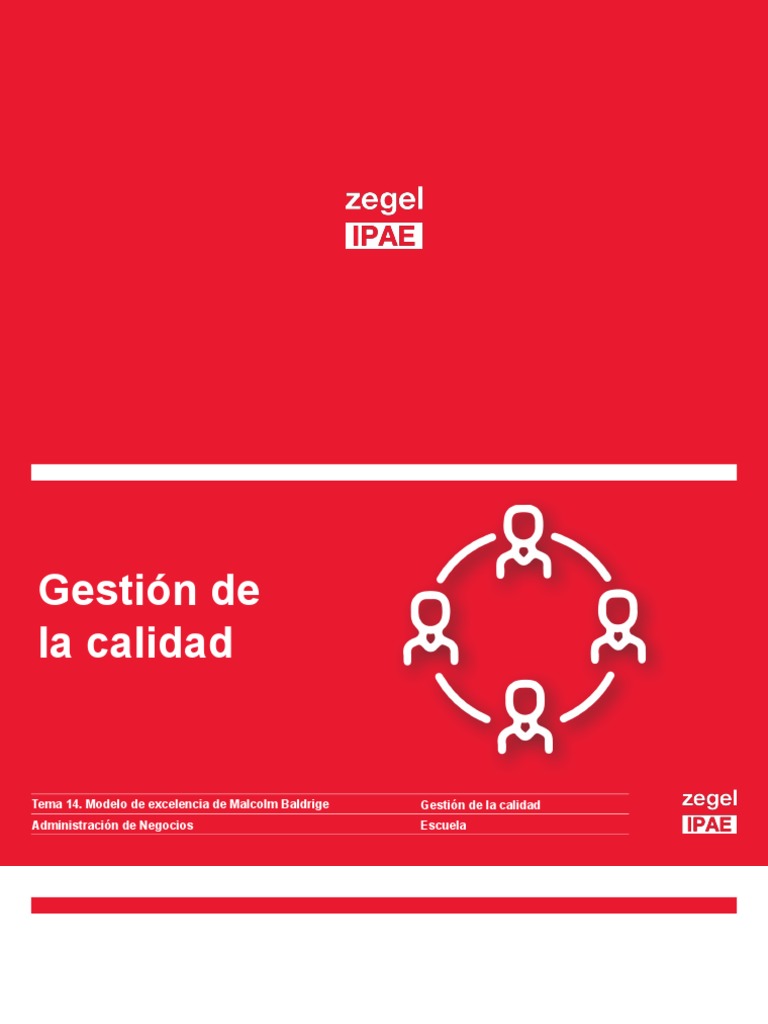 Gestion De La Calidad 14 Pdf Planificación Calidad Comercial