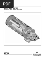 CBB-Series Actuator Data Sheet | PDF | Valve | Piston