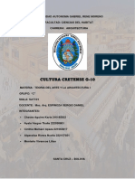 Cultura Cretense G-10: Univeridad Autonoma Gabriel Rene Moreno Facultad: Ciencias Del Habitat Carrera: Arquitectura