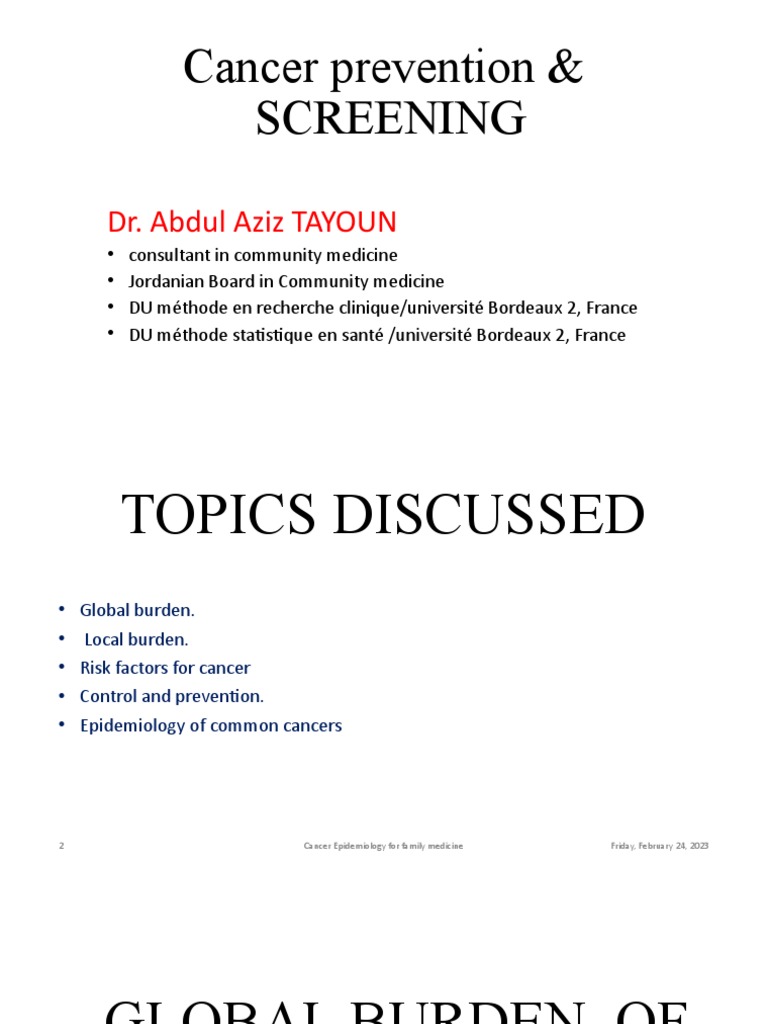 Cancer Death Rates and Prevention Insights | PDF | Cancer | Breast Cancer