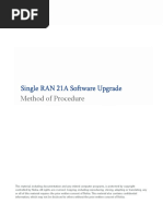 SRAN21A Software Upgrade MOP 1.01