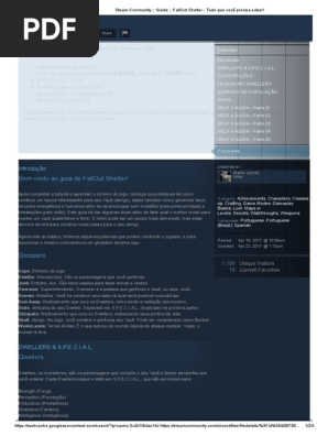 Steam Community - Guide - FallOut Shelter - Tudo Que Você Precisa.