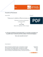 Thèse D'exercice: Faculté de Pharmacie