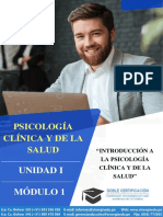 Módulo 1 - Psicología Clínica y de La Salud