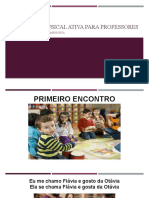 Pedagogia Musical Ativa para Professores