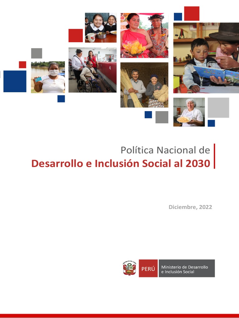 PNDIS Al 2030 PDF | PDF | Pobreza | Pobreza e indigencia