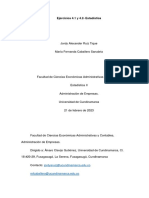 Ejercicios 4.1 y 4.2 Estadistica