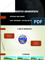 Os Conceitos Geograficos