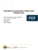 Informe de Auditoria Tributaria Preventiva 17