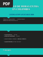 Pago de horas extras en Guatemala | PDF
