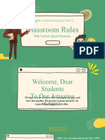 Classroom Rules Education Presentation
