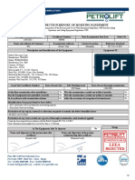 Tadano EX-500 Calibration Certificate