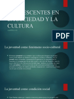 Los Adolescentes en La Sociedad y La Cultura