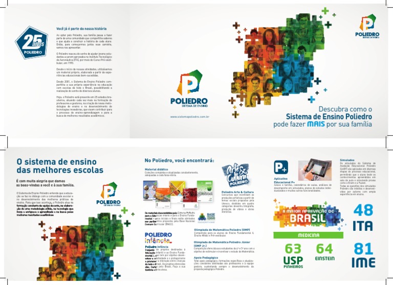 Sistema de Ensino Poliedro Mais | PDF