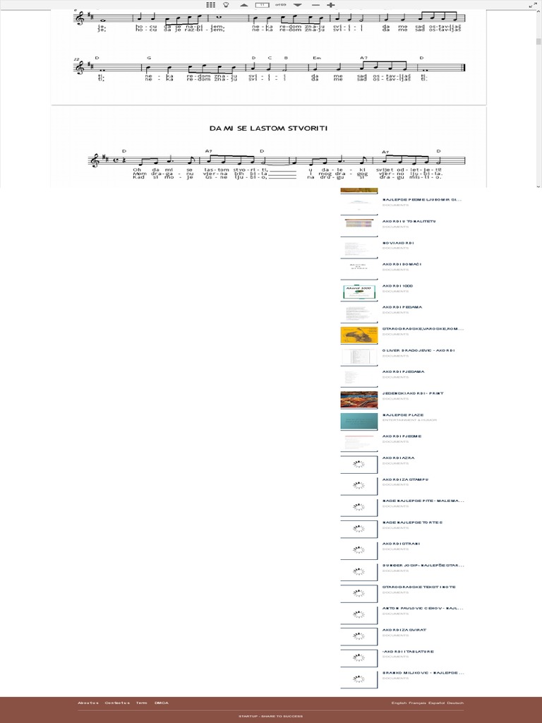 (PDF) Najlepse Starogradske Pesme (Akordi) DOKUMEN Tips PDF
