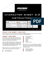 Star Wars Char Sheet Instructions