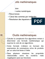 Cours Complexité Mosteghanemi - Chp3 Les Outils Mathématiques