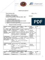 Curriculum - Adaptat - Cls 5