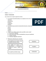 Evaluación Diagnóstica - 6to Grado - Ciencia y Tecnología