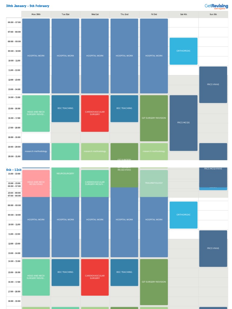 Medical Schedule: Jan-Mar 2023 | PDF | Military Operations