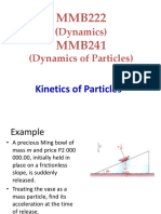 Kinetics of Particles - 2 - Class