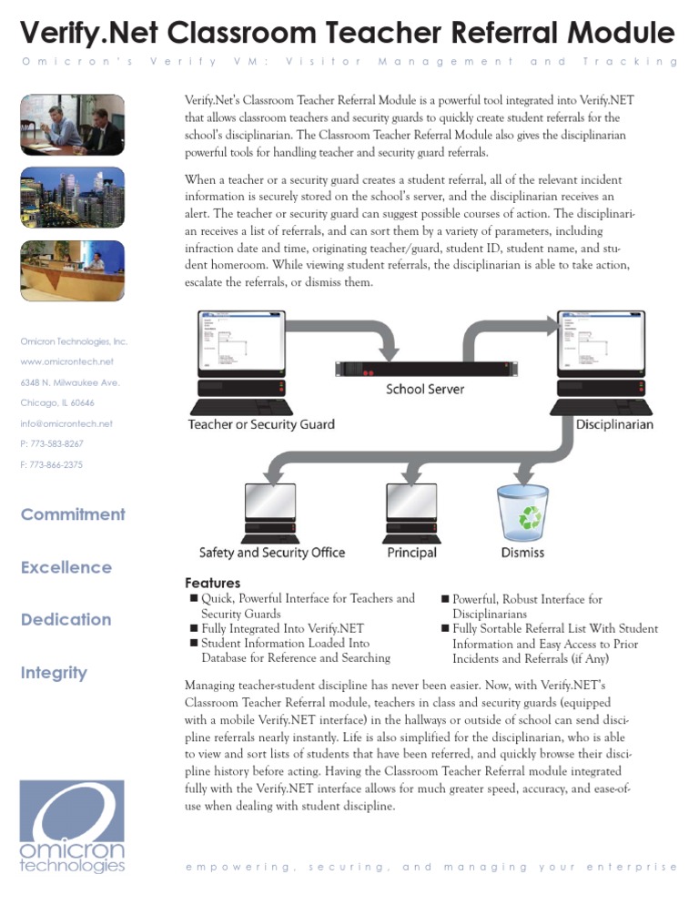 Verify.NET Classroom Referral Module | PDF