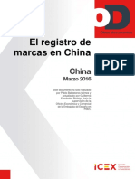 REGISTRO MARCAS China