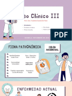 Pres. Caso Clinico III Perdomo, Perez, Polanco y Pita