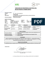 Certificado de Puesta A Tierra IE 100 San Marcos V2