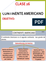 Clase 26 Contienente Americano