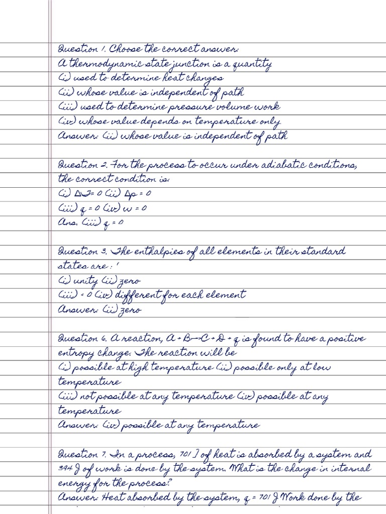 Thermodynamics | PDF