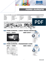 FORD EUROPE Color Information 2007 EN