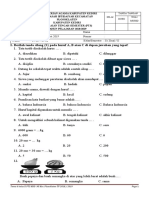 Soal PTS Genap Tema 6 Kelas 2